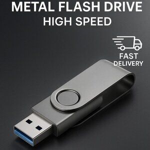 2TB USB 3.0 High-Speed Flash Drive Easy & Speedy!